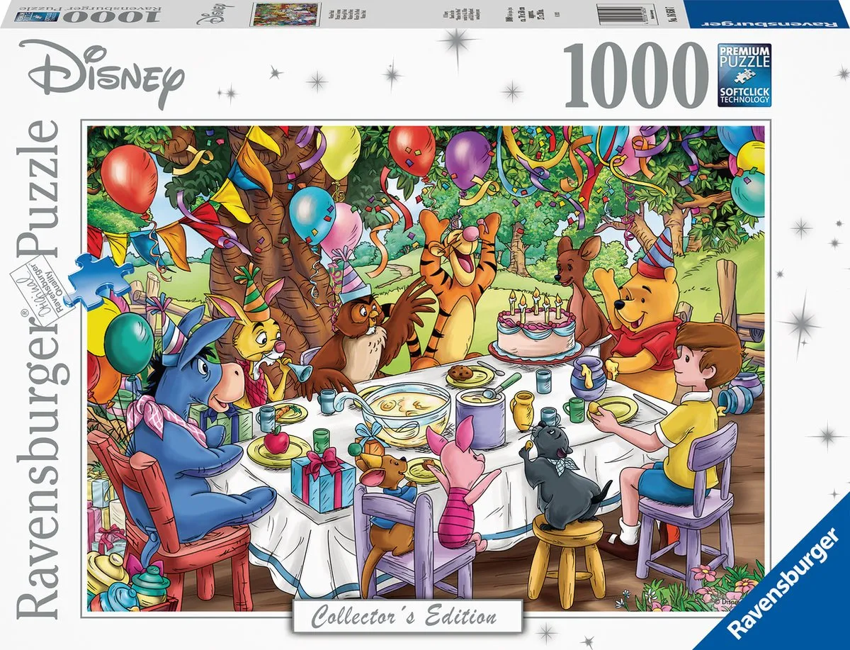Ravensburger puzzel Disney Winnie de Poeh - Legpuzzel - 1000 stukjes speelgoed