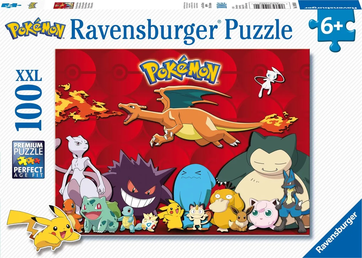 Ravensburger puzzel Pokémon - Legpuzzel - 100XXL stukjes speelgoed