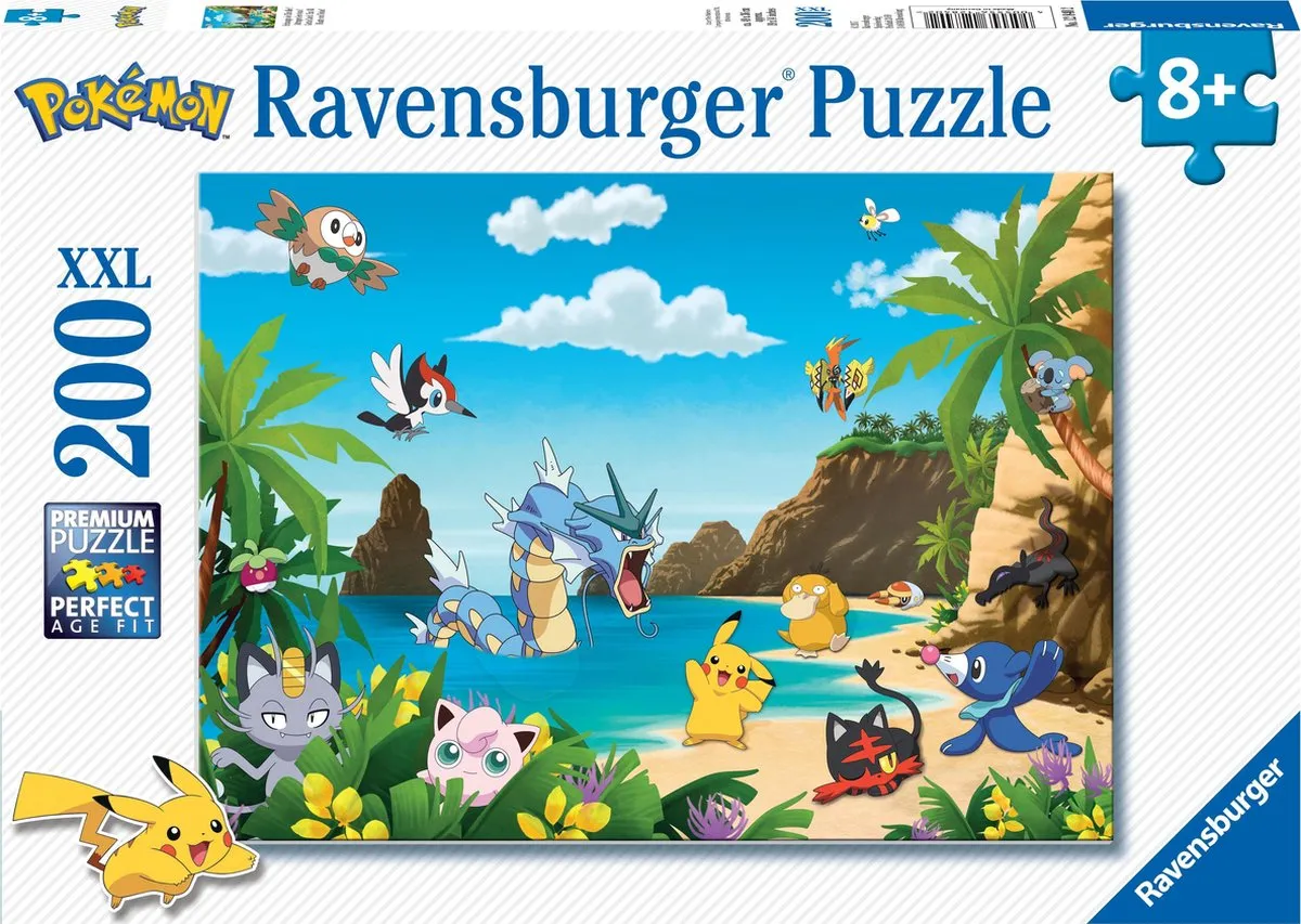 Ravensburger puzzel Pokémon - Legpuzzel - 200 stukjes speelgoed