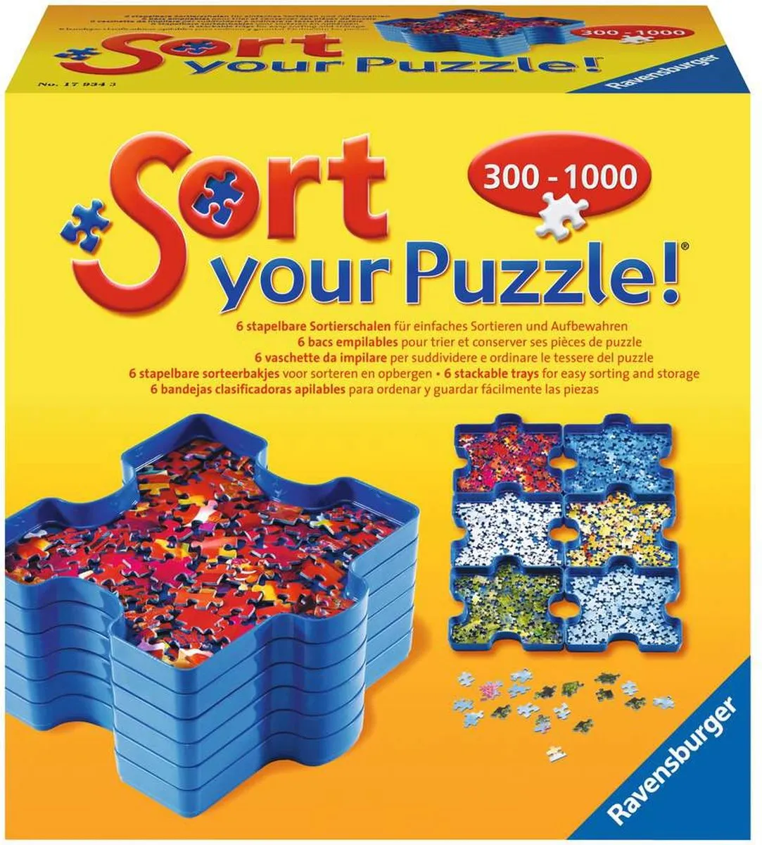 Ravensburger Sort Your Puzzle - Puzzelsorteerder speelgoed