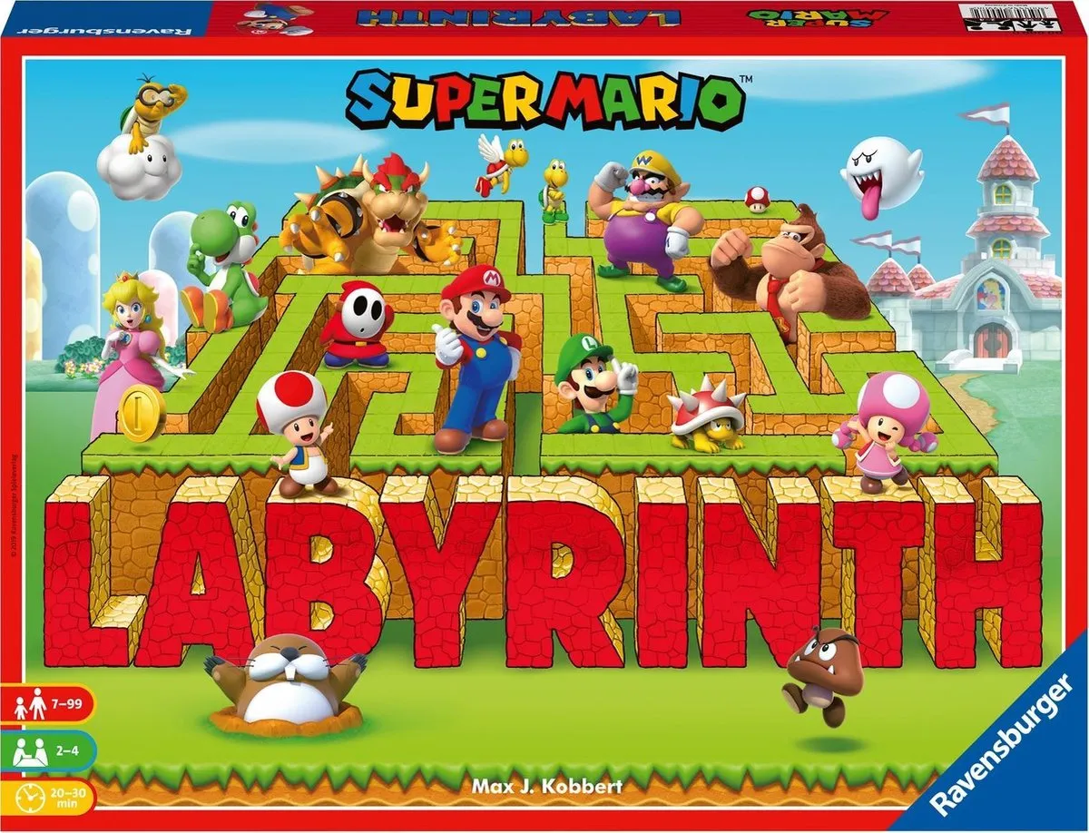 Ravensburger Super Mario Doolhof - Kinderspel speelgoed
