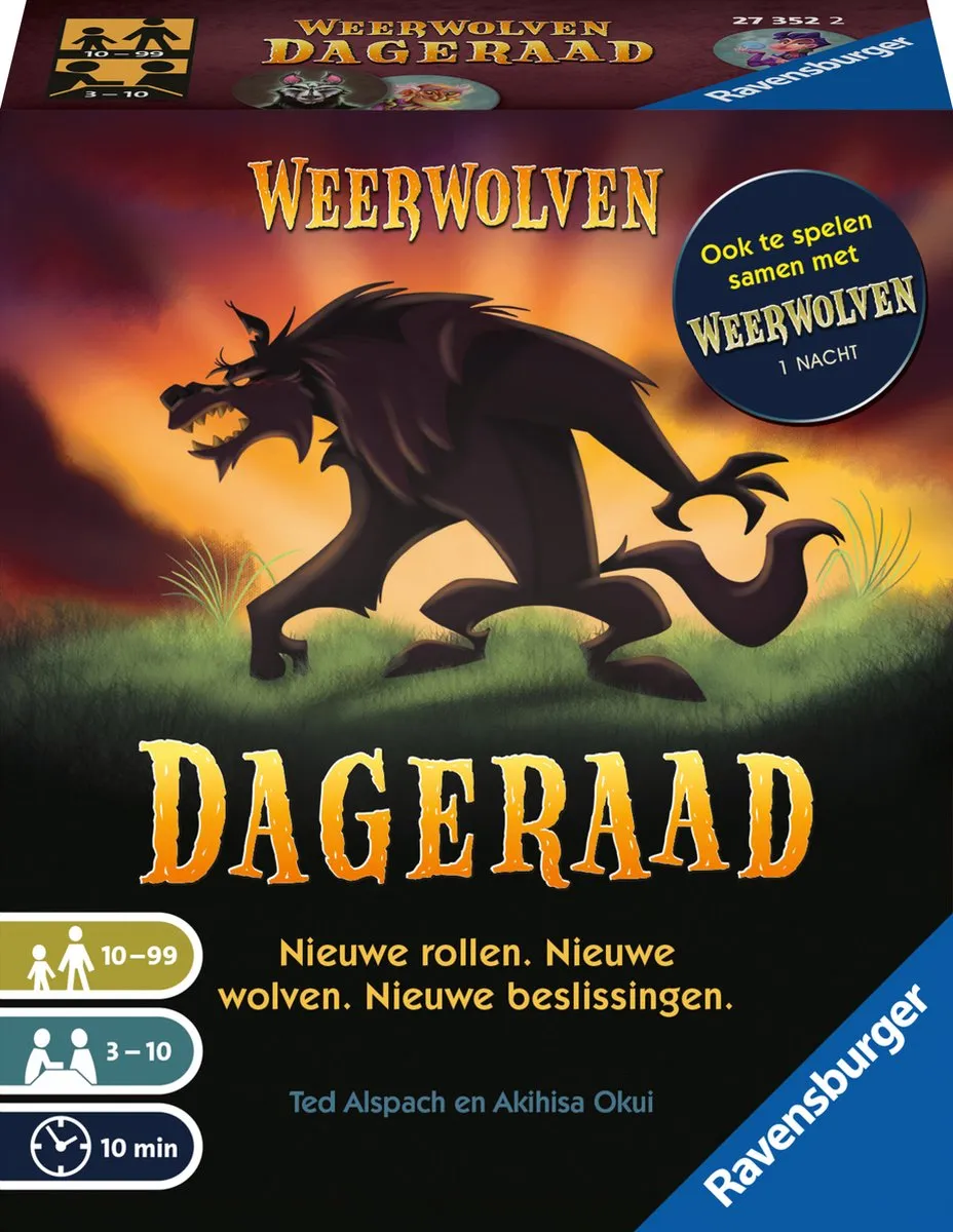 Ravensburger Weerwolven Dageraad - Pocketspel speelgoed