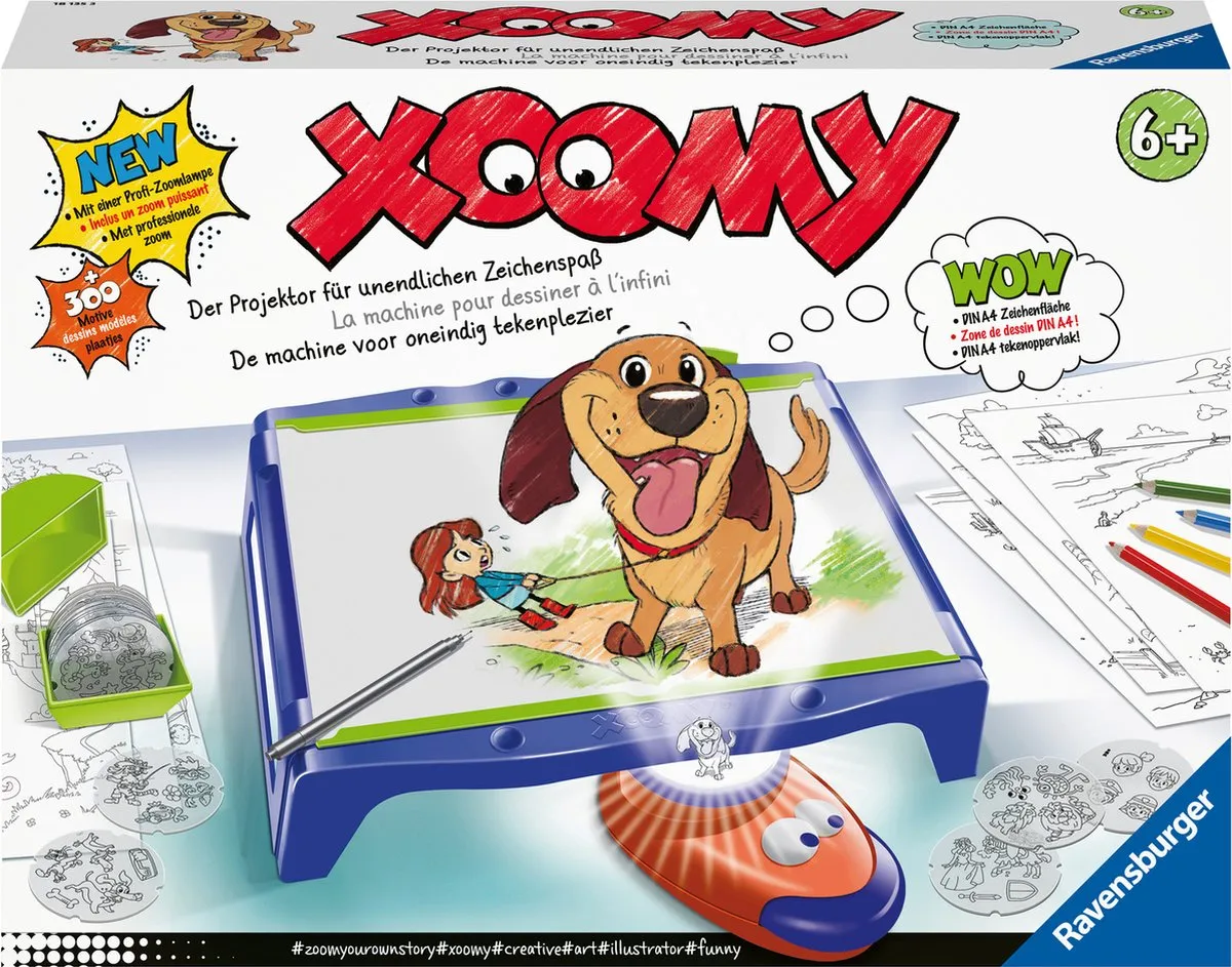 Ravensburger Xoomy Maxi XXL - Tekenmachine speelgoed