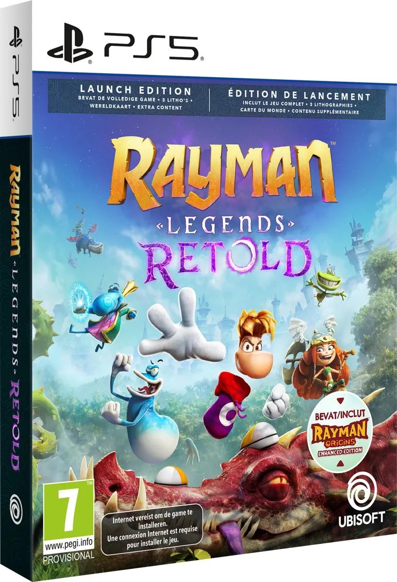 Rayman Legends: Retold - Launch Edition - PS5 speelgoed