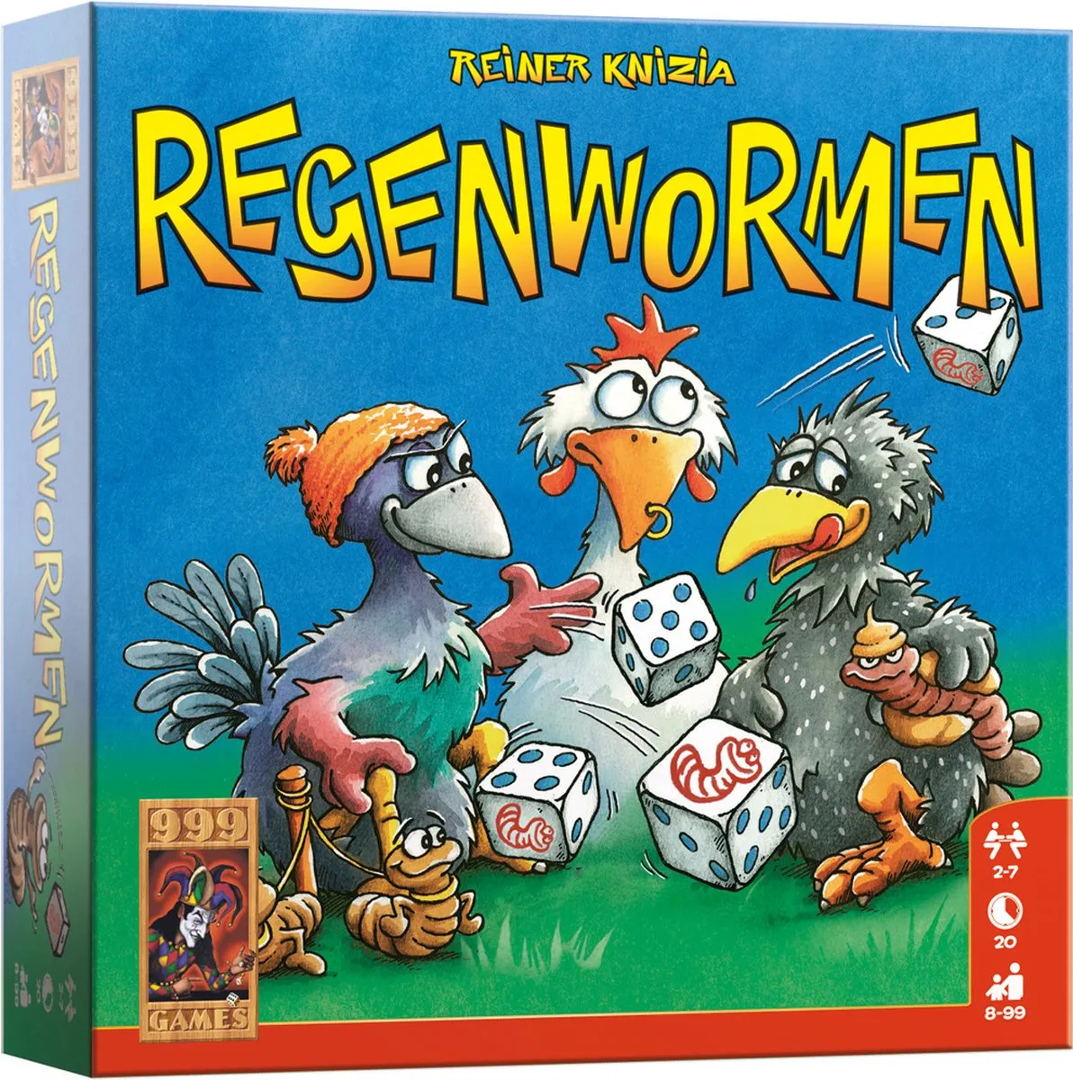 Regenwormen Dobbelspel speelgoed