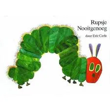 Eric Carle - Rupsje Nooitgenoeg Hardcover speelgoed