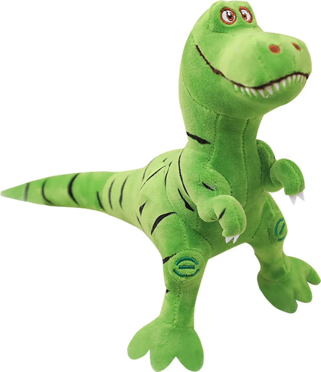 Schattige dinosaurus- Tyrannosaurus  pop / knuffel / kussen / zwangere vrouw lang kussen / bijbehorende slapende pop / verjaardagscadeau 100CM Groen speelgoed