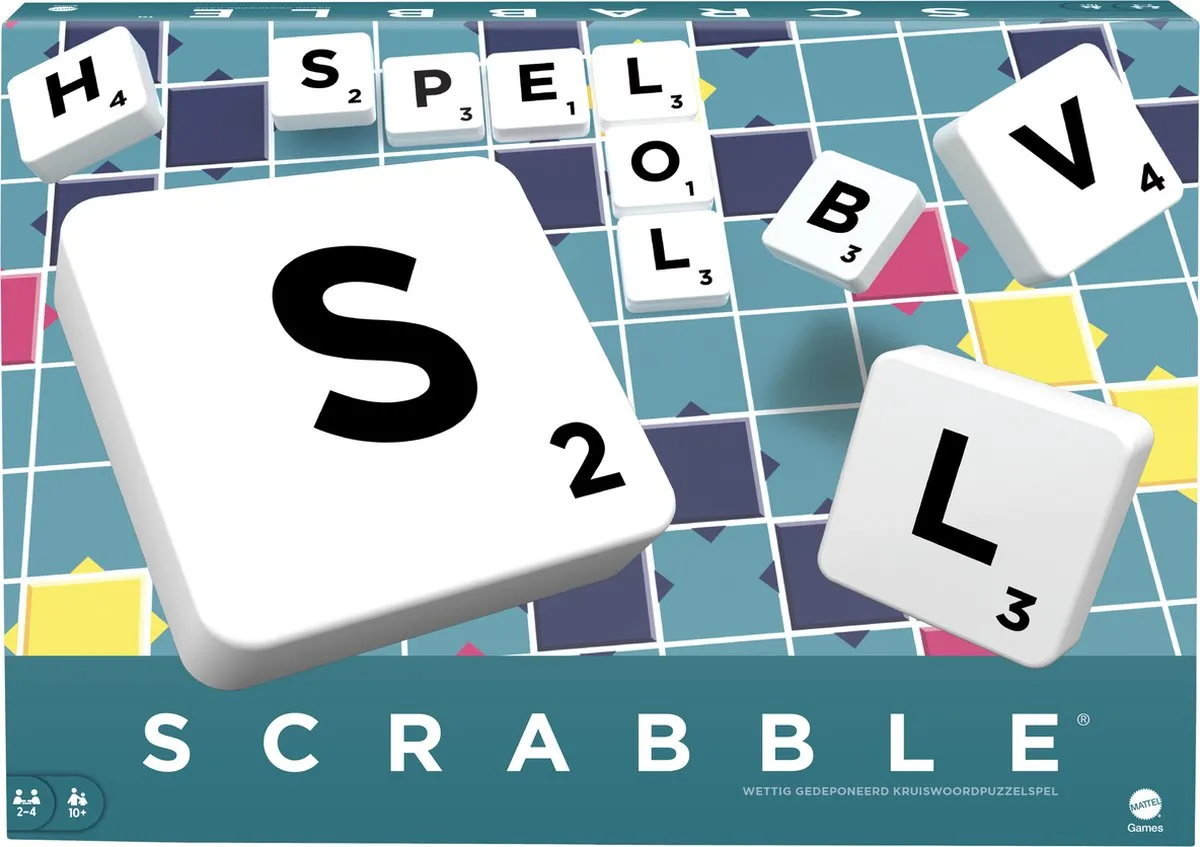 Scrabble Original Spel - Mattel Games - Bordspel - Nederlandstalig speelgoed