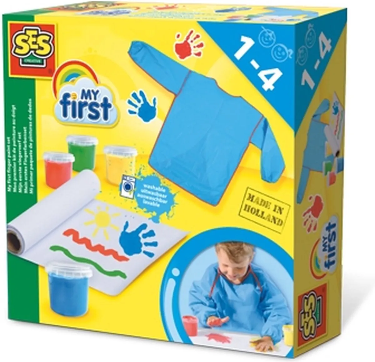 SES - My first - Mijn eerste vingerverf set speelgoed