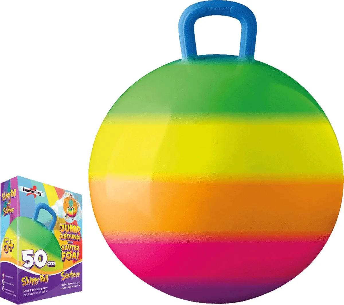 Skippybal Rainbow 50 cm speelgoed