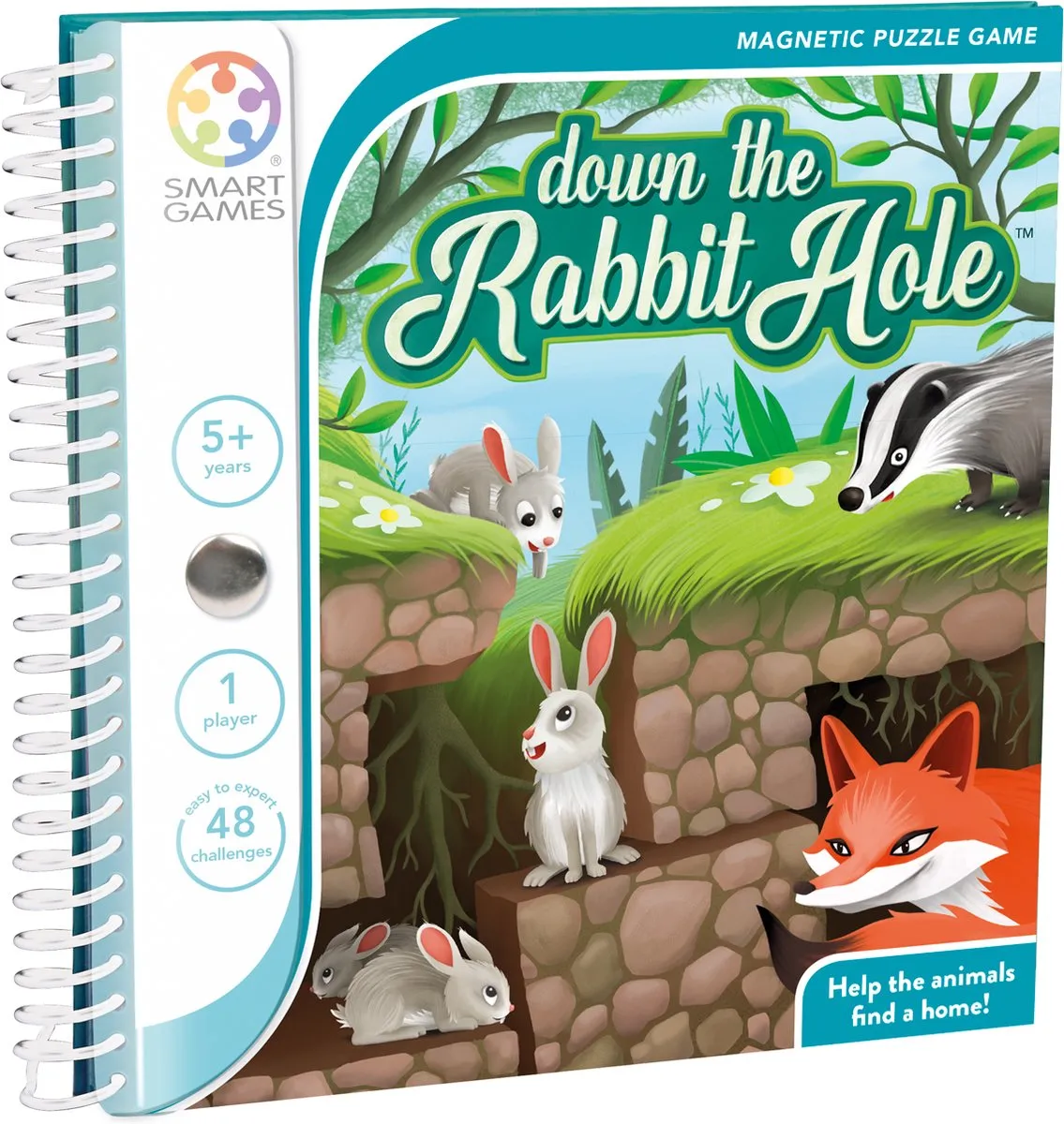 Smart Games Down the Rabbit Hole (48 opdrachten) speelgoed