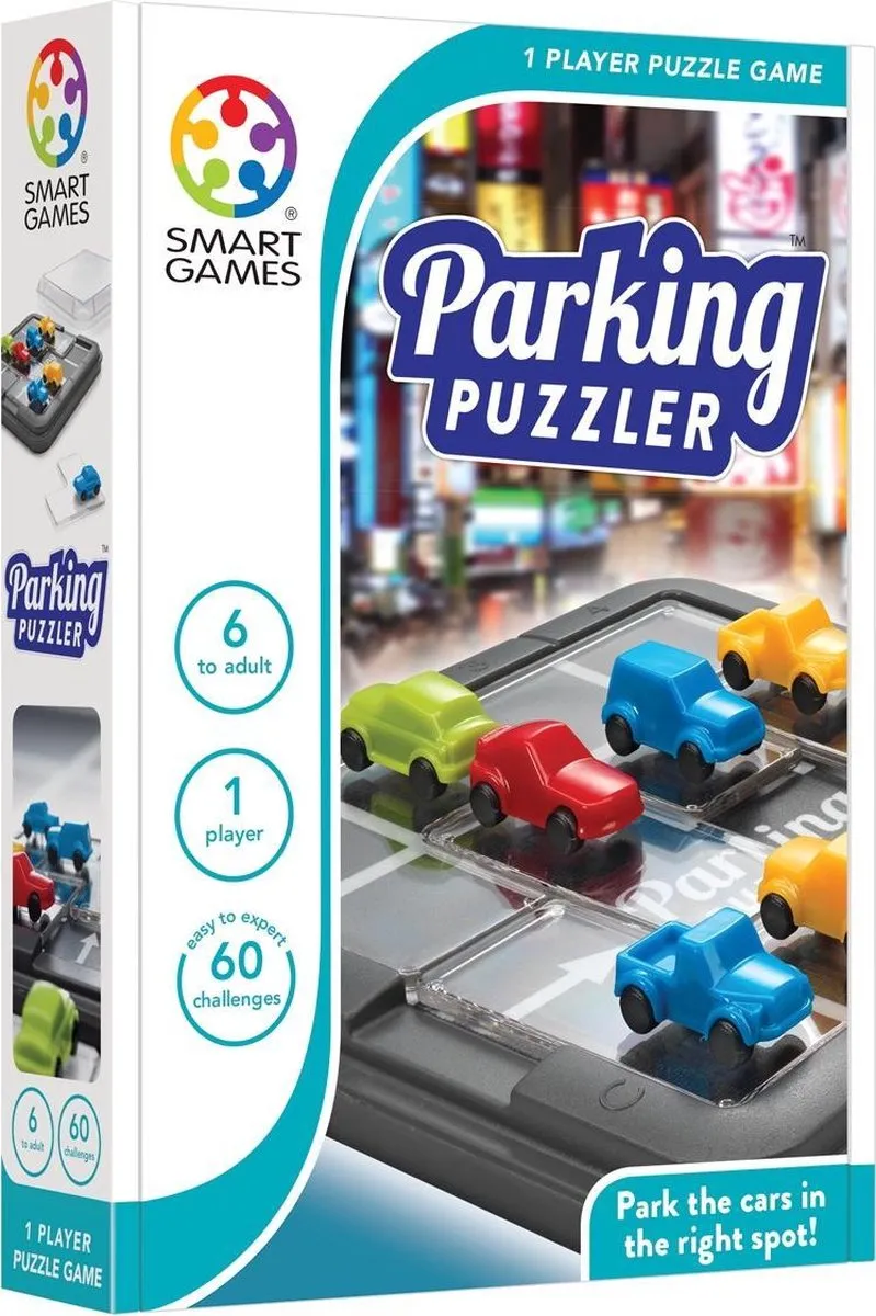 Smart Games Parking Puzzler (60 opdrachten) speelgoed
