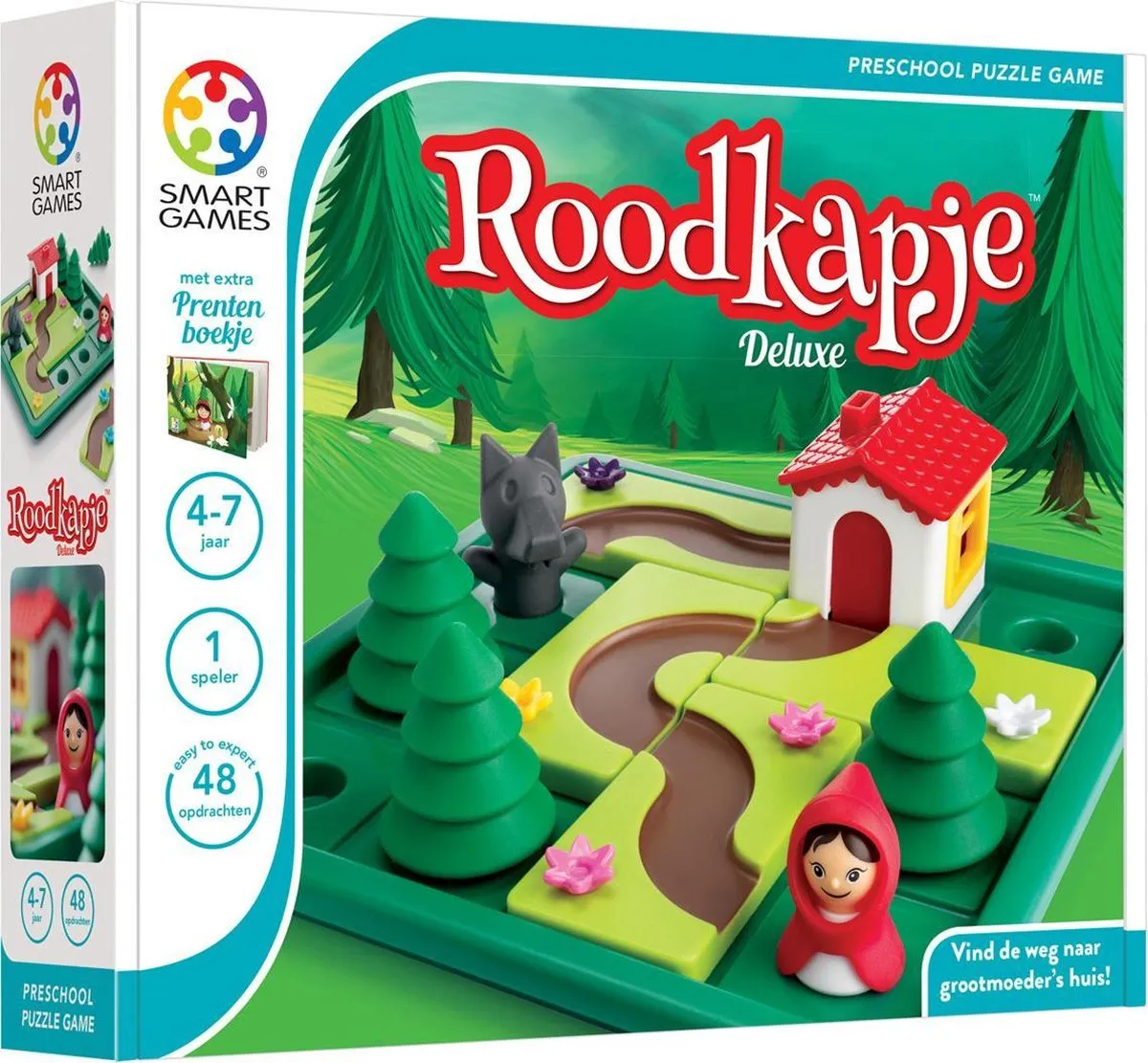 SmartGames Roodkapje Deluxe - Kinderspel speelgoed