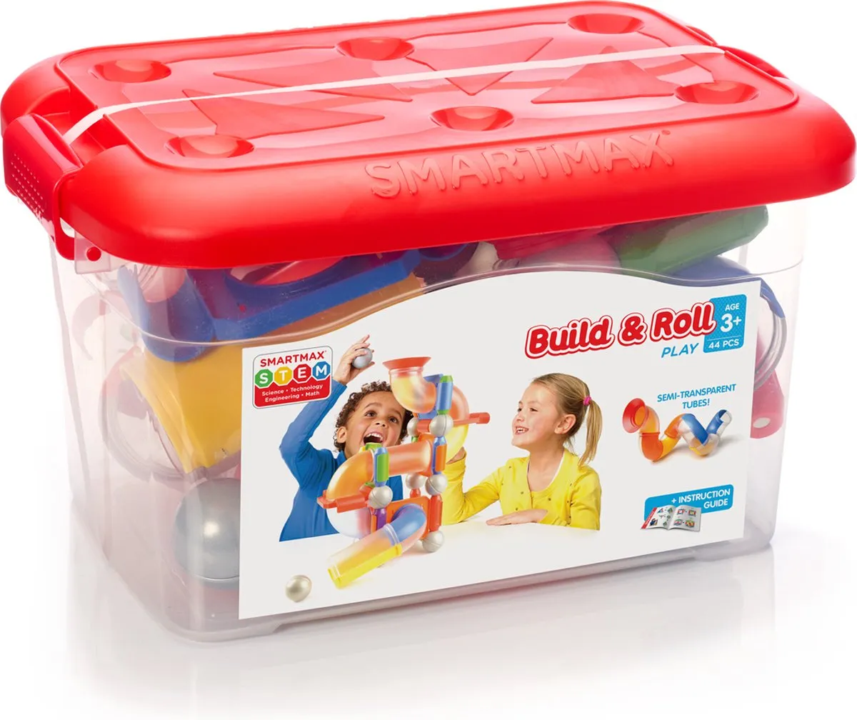 SmartMax Build & Roll - 44 pcs speelgoed