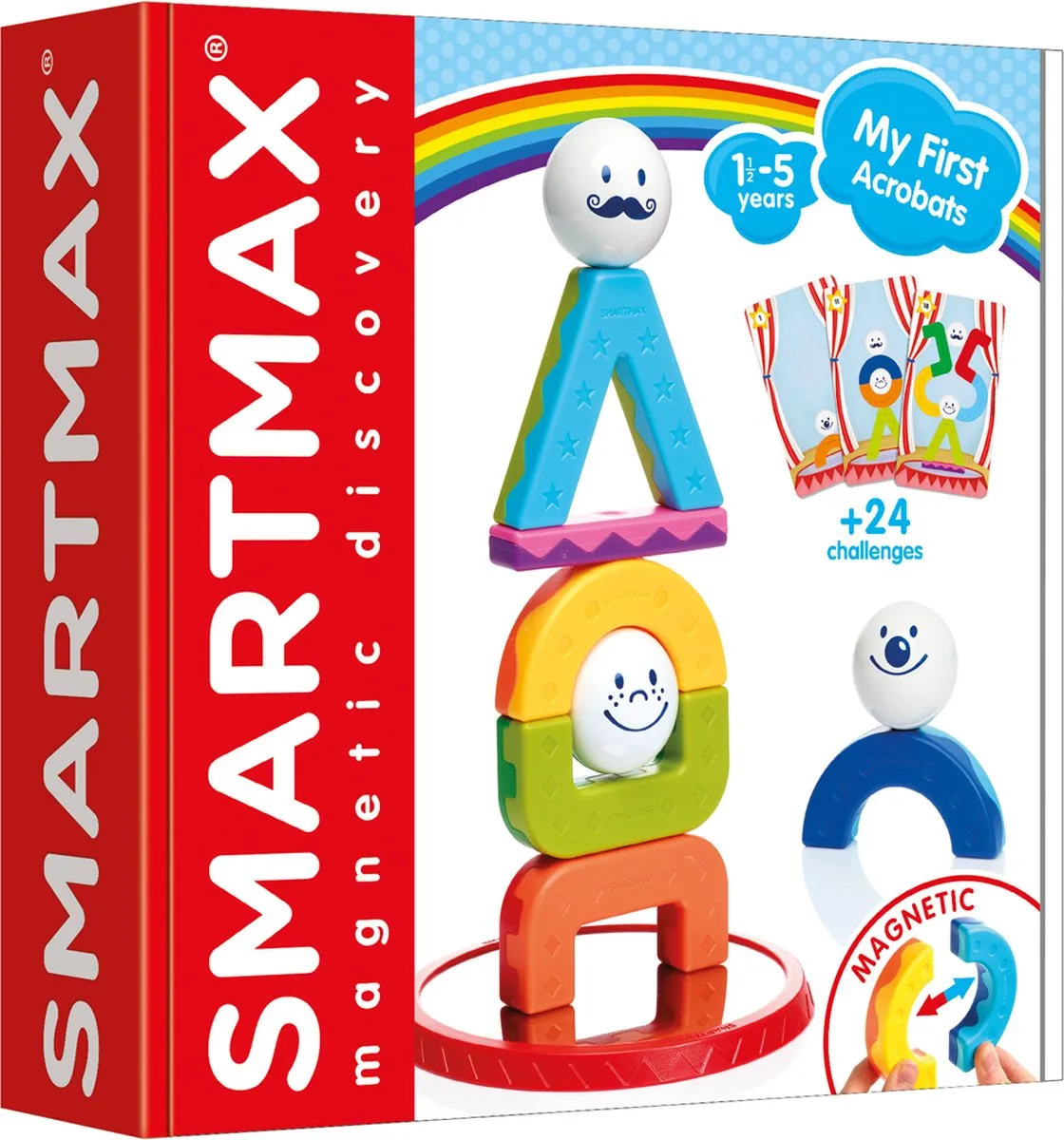 SmartMax My First Acrobats - Magnetisch Constructiespeelgoed speelgoed