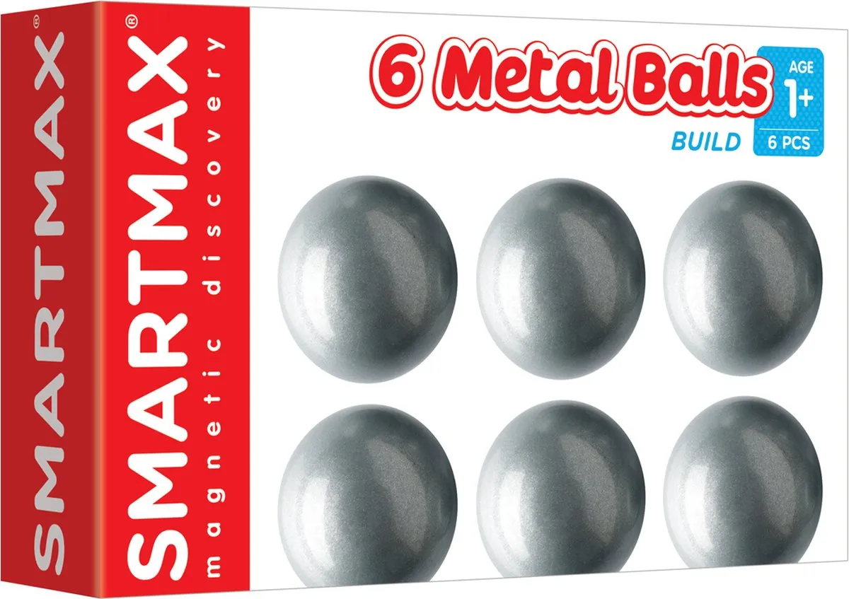 SmartMax Xtension Set - 6 Neutrale Ballen speelgoed