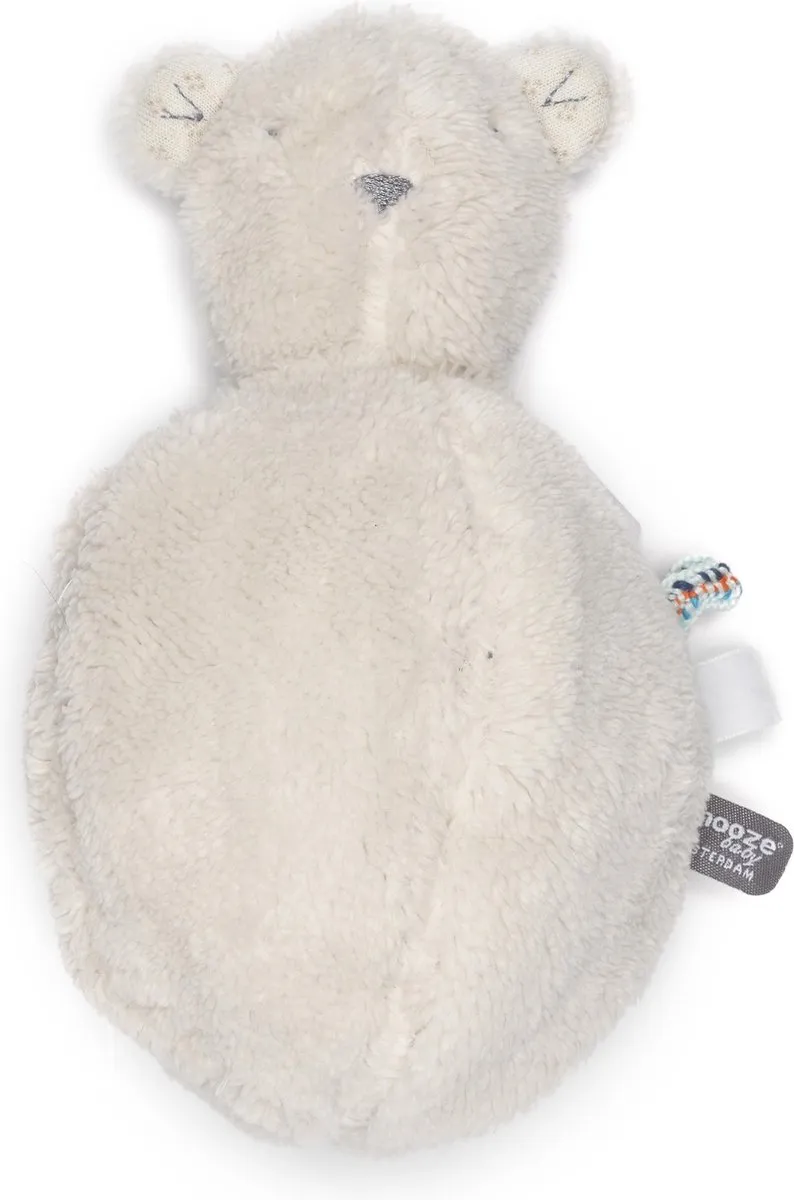 Snoozebaby knuffelbeer in de vorm van een bal genaamd Bobby Bear Ball - 100% gerecycled materiaal - Bear bruin speelgoed