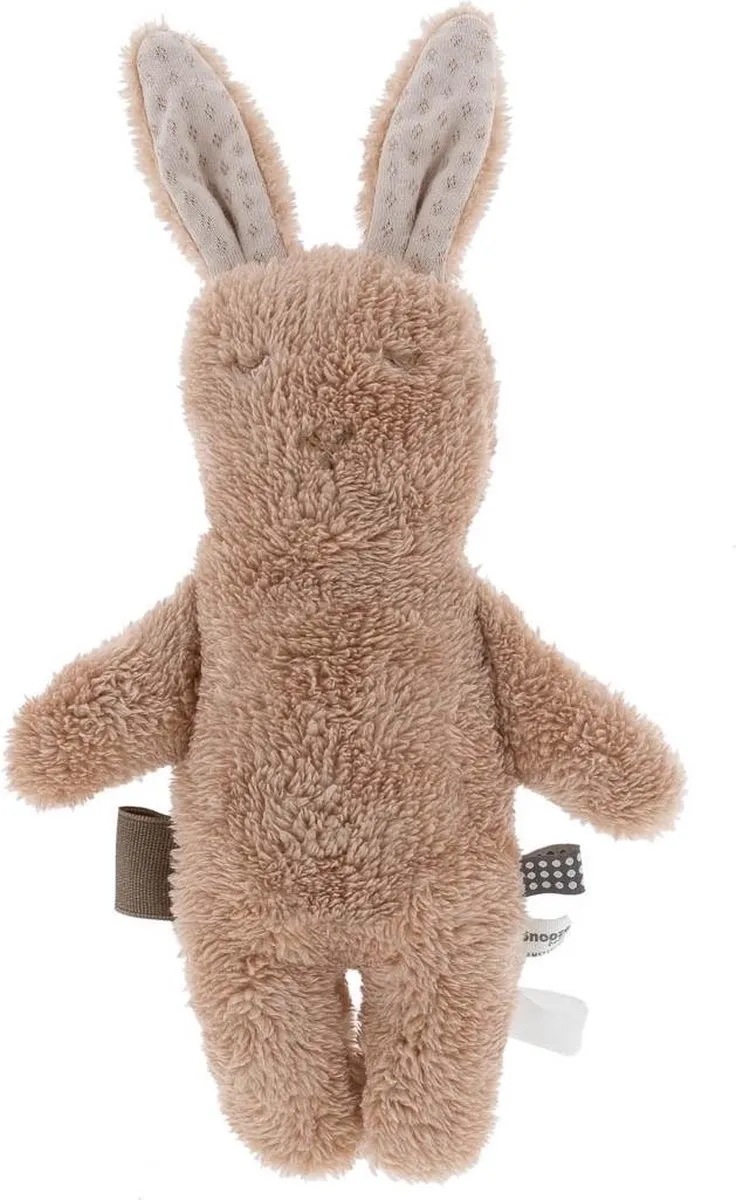 Snoozebaby knuffelkonijntje Romy Rabbit - 100% gerecycled materiaal - Milky Rust zacht roze speelgoed