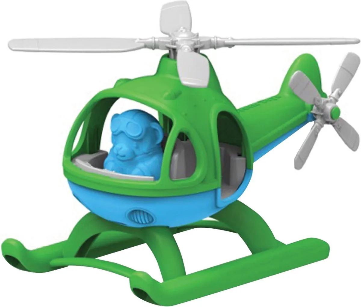 Speelgoed helicopter groen - Green Toys speelgoed