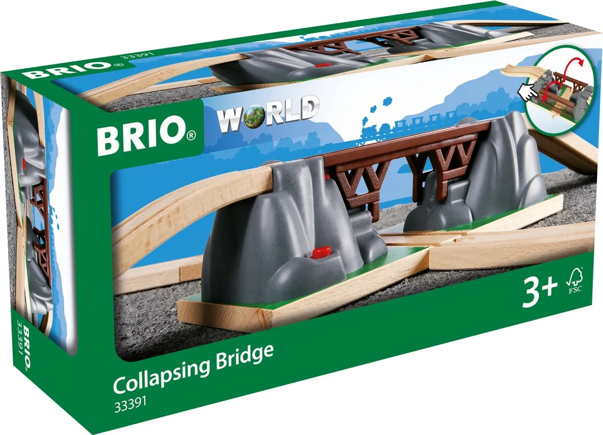 Speelgoed | Wooden Toys - Klapbrug (33381) speelgoed