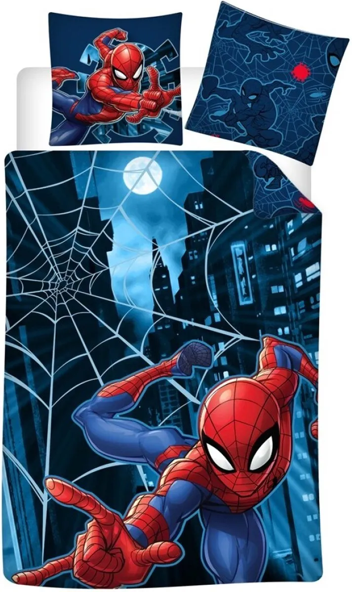 Spiderman Dekbedovertrek Flanel speelgoed