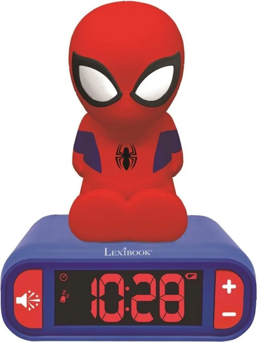 Spiderman Wekker | Nachtlampje | Marvel speelgoed