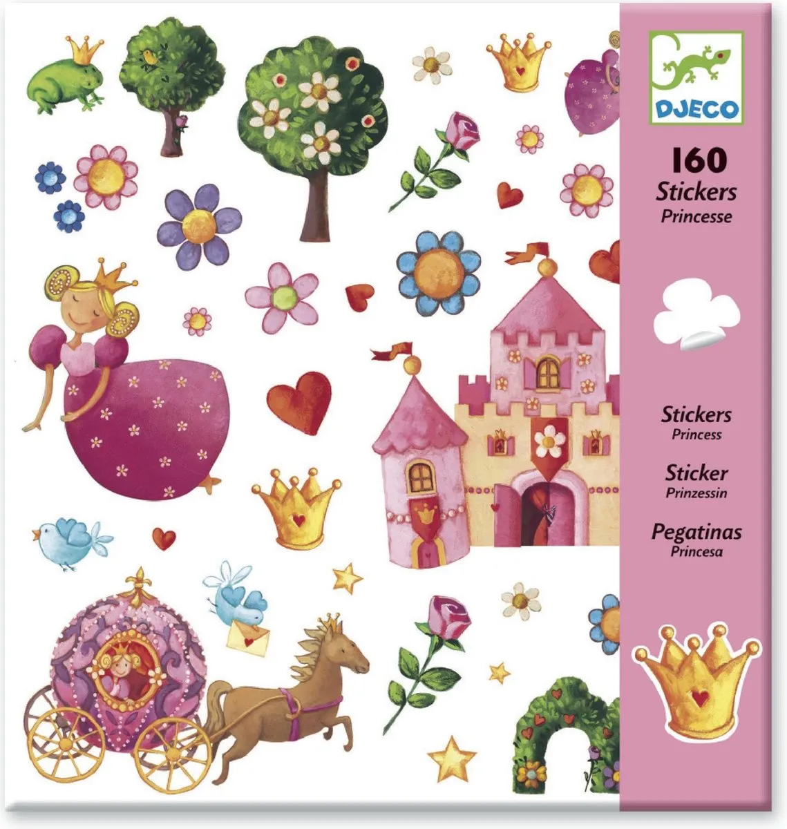 Stickers djeco princesse speelgoed