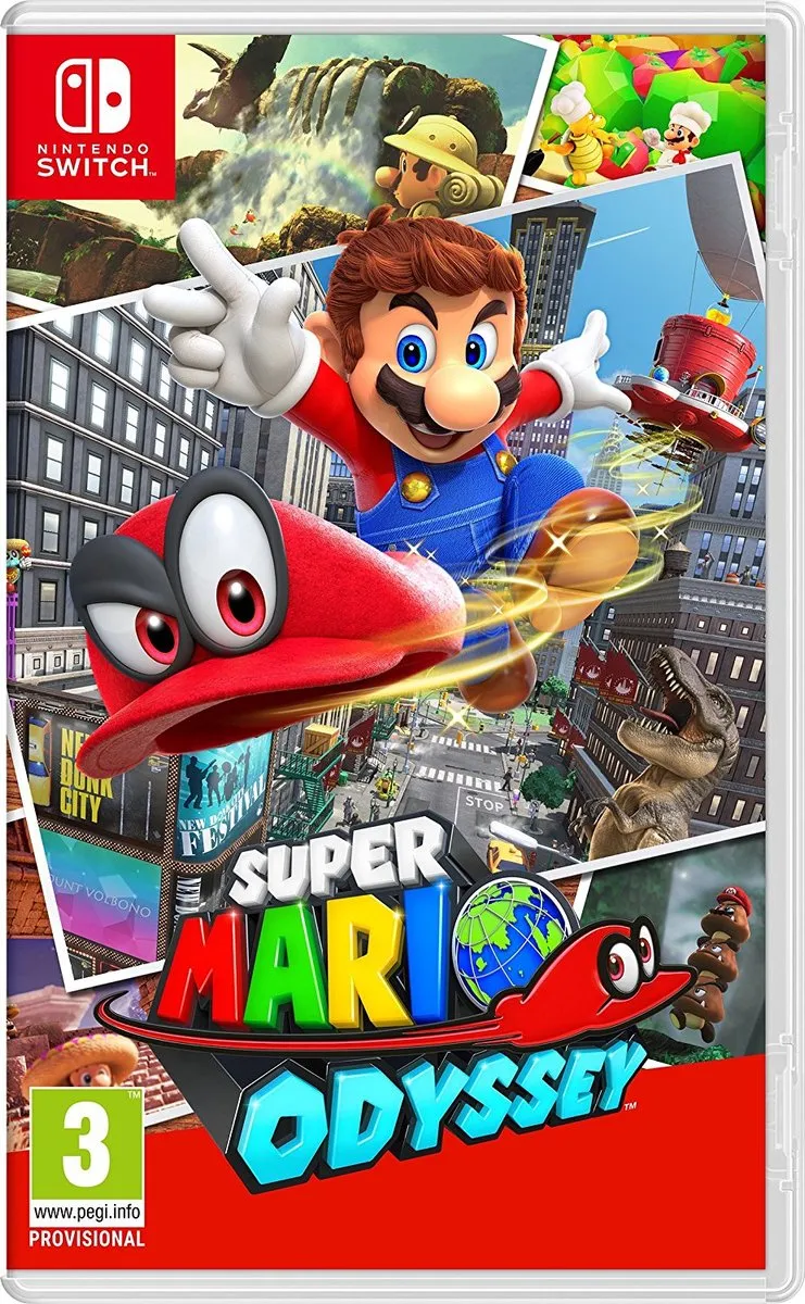 Super Mario Odyssey - Nintendo Switch speelgoed