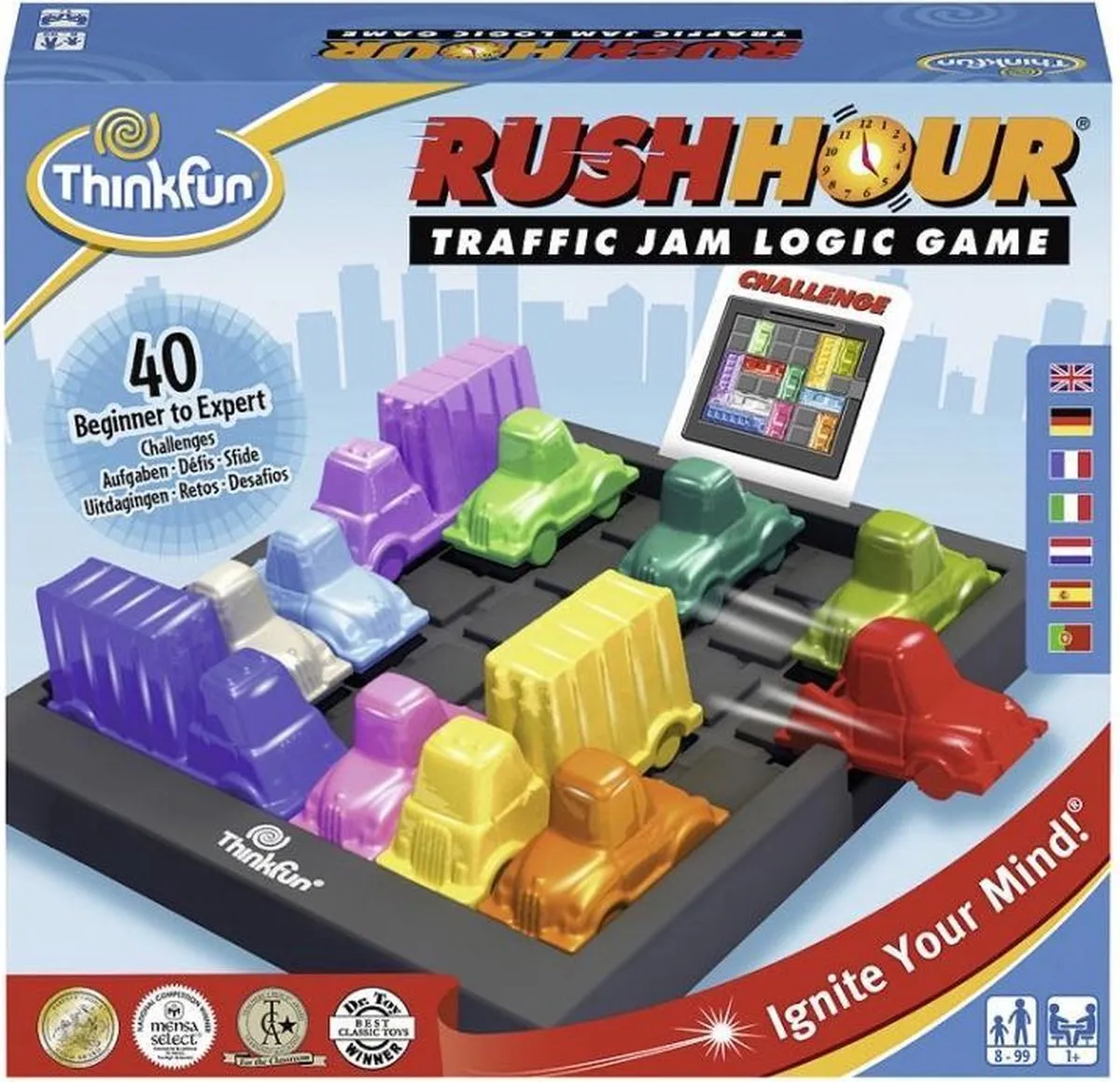 ThinkFun Rush Hour Spel - Breinbreker speelgoed