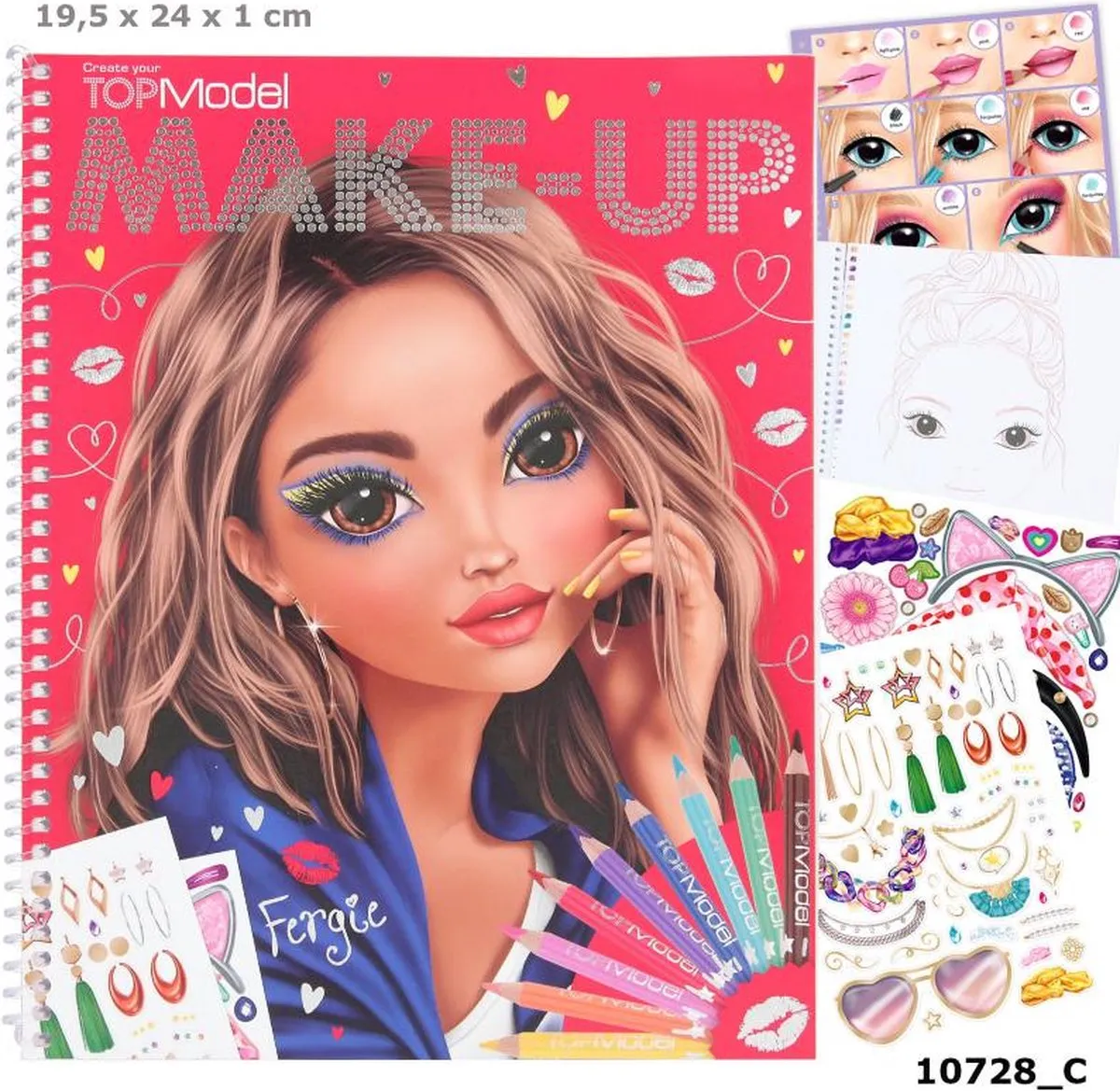TOPModel - Make-Up Design Book (0410728 ) speelgoed