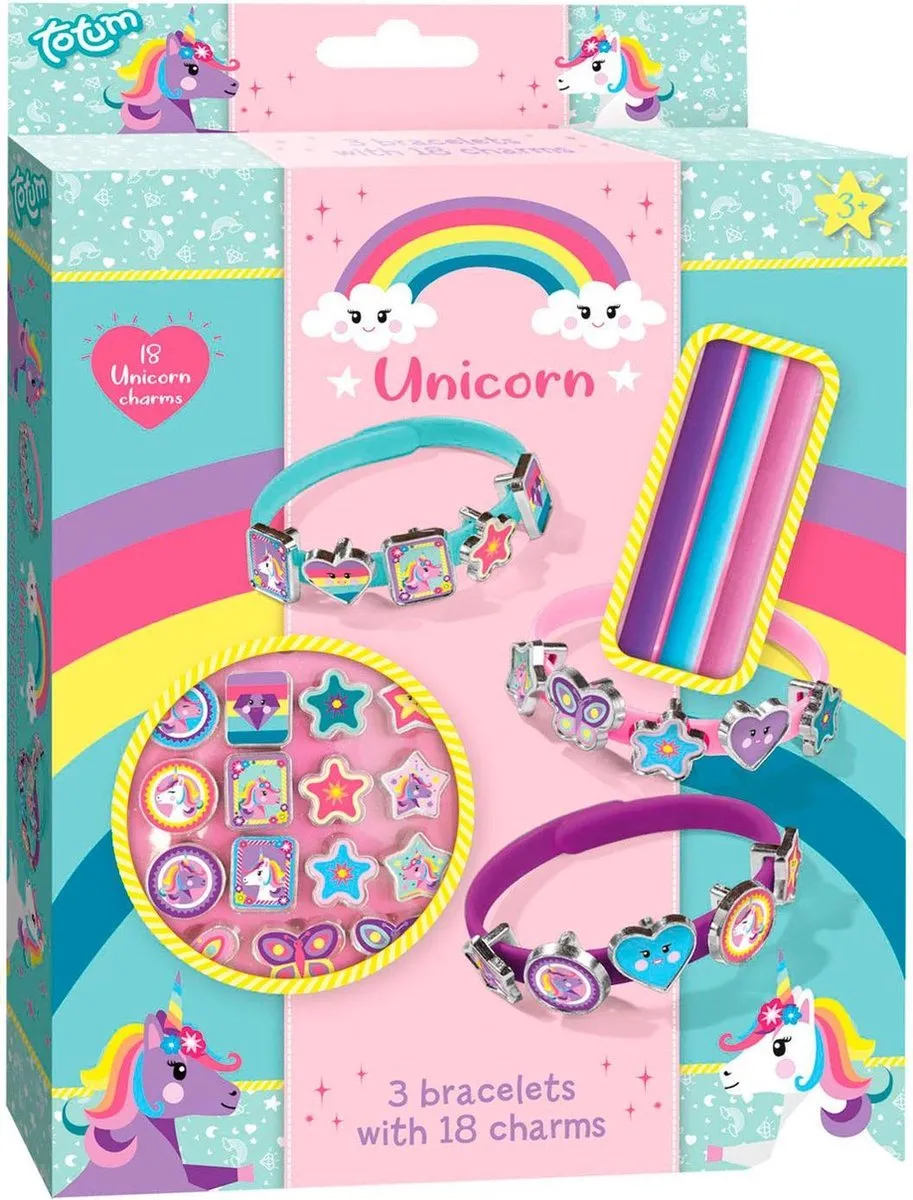 Totum Knutselset Bracelet Unicorn Meisjes 21-delig speelgoed