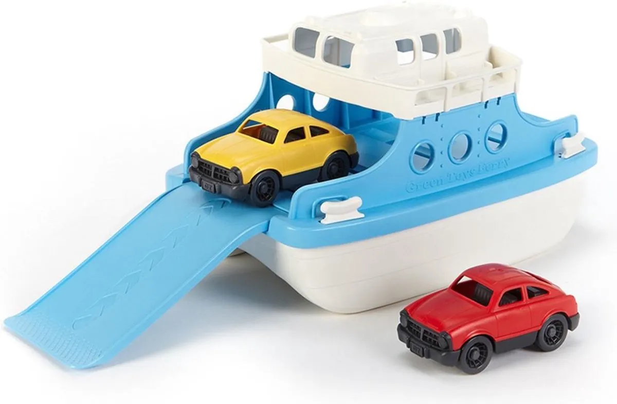 Veerboot met auto's - Green Toys speelgoed