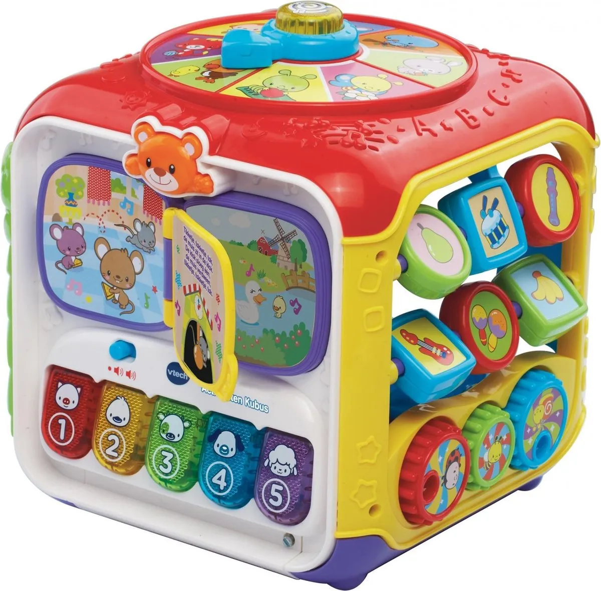 VTech Baby Activiteiten Kubus - Educatief Babyspeelgoed - Rood - 9 tot 36 Maanden speelgoed