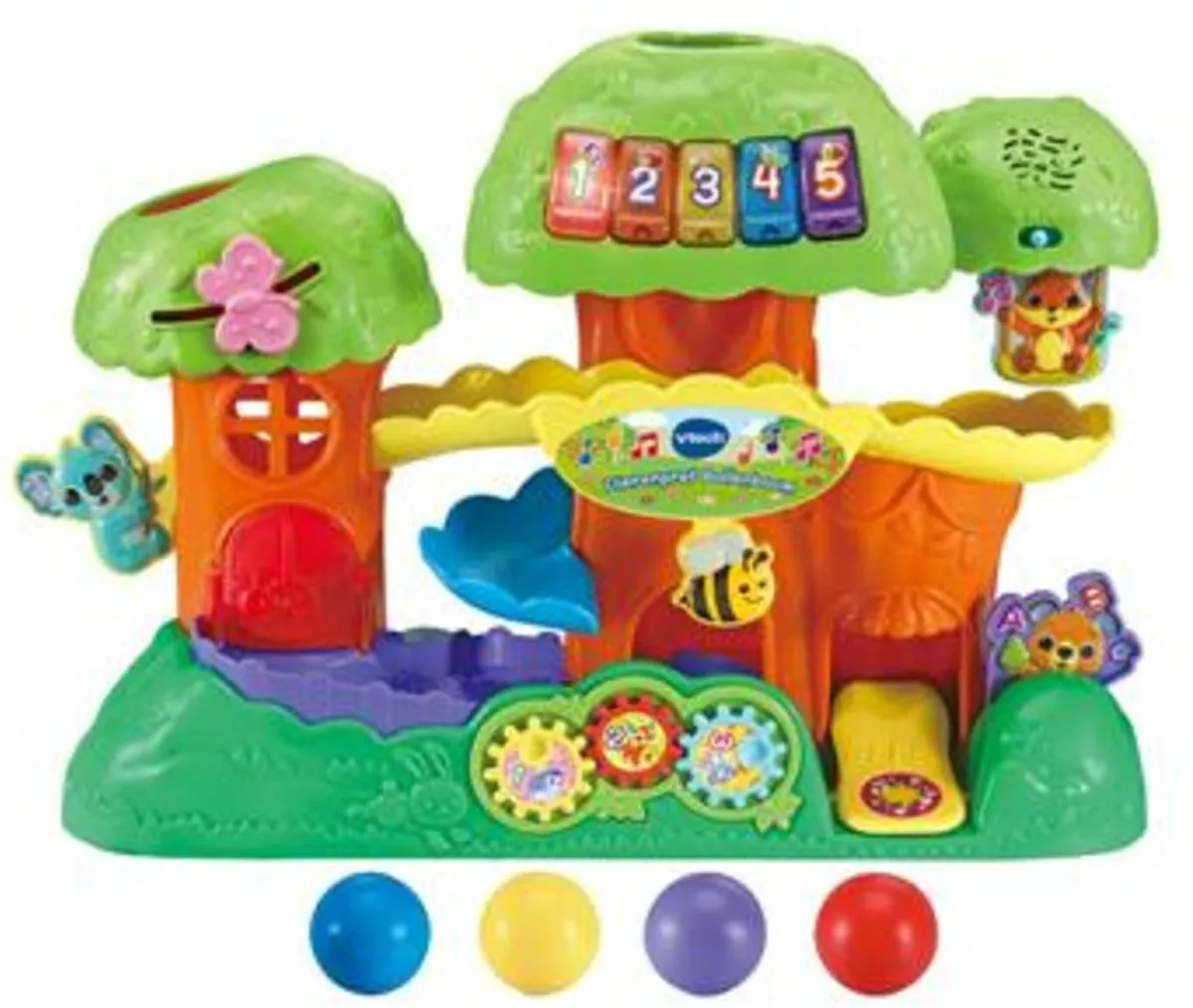 VTech Baby Dierenpret Ballenboom Activity-Center - BabySpeelgoed - Interactief en Educatief Speelgoed - Vanaf 12 Maanden speelgoed