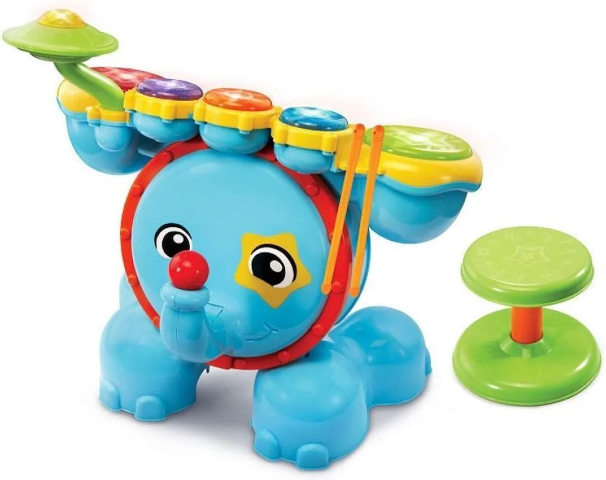 VTech Baby Rock & Leer Drumstel - Educatief Babyspeelgoed - 1.5 tot 4 Jaar speelgoed