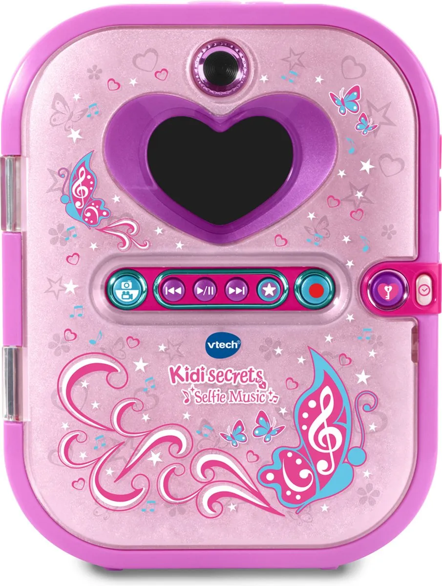 Vtech Kidisecrets Selfie Music QWERTY - Geheim Dagboek - Educatief Speelgoed - 6 tot 12 Jaar speelgoed