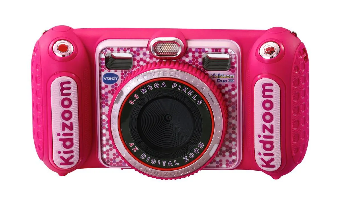 VTech KidiZoom Duo DX Camera - Interactief Speelgoedcamera - Roze - 4 tot 10 Jaar speelgoed