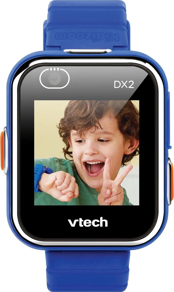 VTech KidiZoom Smartwatch DX2 Blauw - Kinderhorloge - 5 tot 13 Jaar - Blauw speelgoed