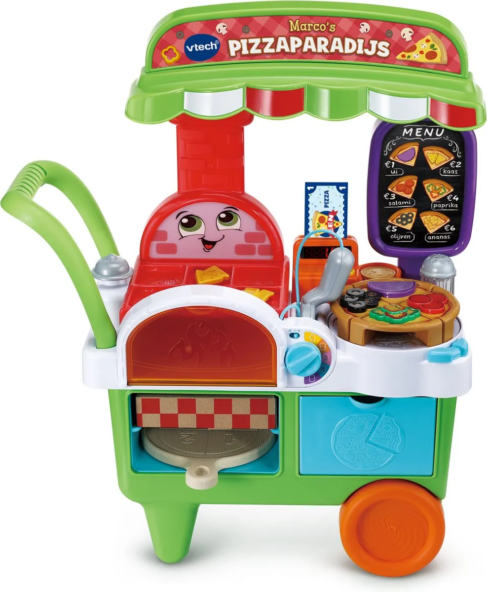 VTech Marco's Pizzaparadijs Activity-Center - Interactief Speelgoed - Educatief Babyspeelgoed - Vanaf 3 Jaar speelgoed