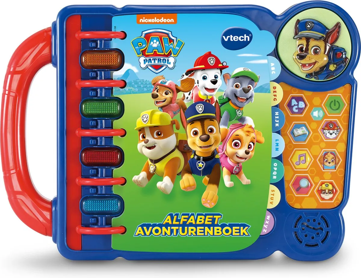 VTech PAW Patrol Alfabet Avonturenboek - Educatief Speelgoed - Interactief Boek voor Kinderen - Vanaf 3 Jaar tot 7 Jaar speelgoed