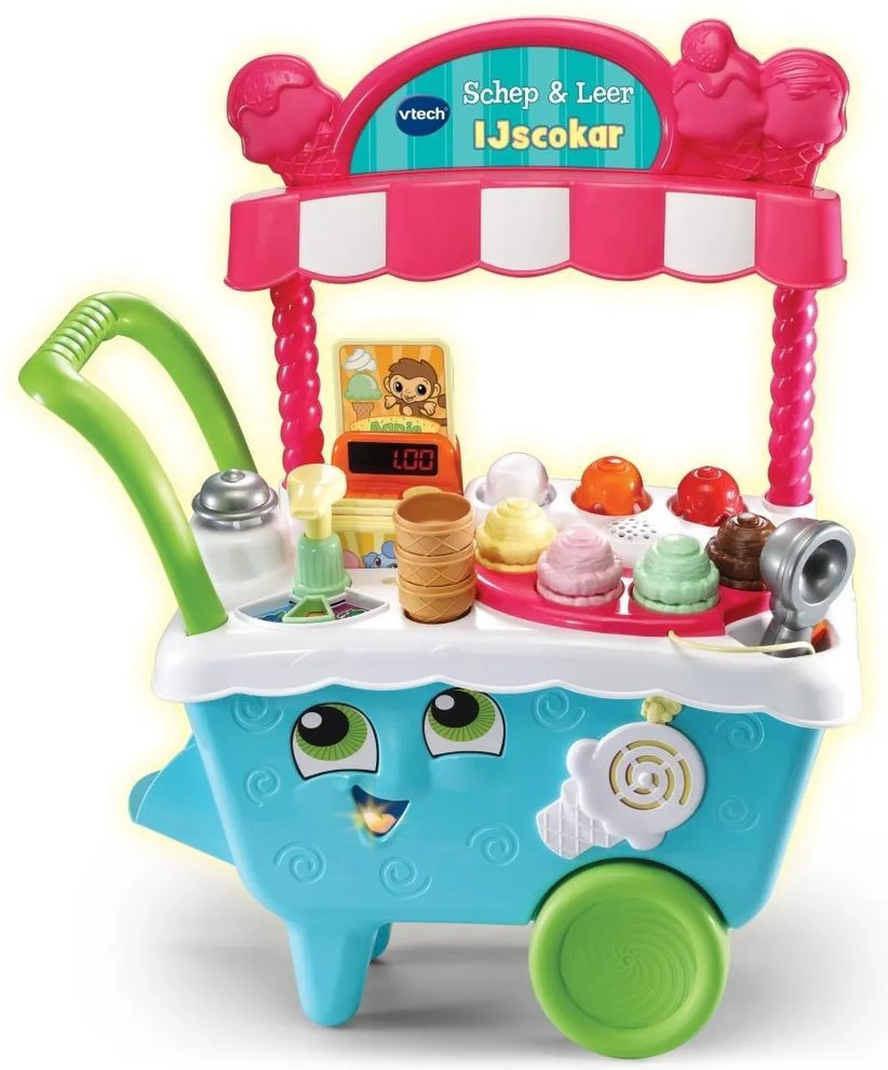 VTech Schep & Leer IJscokar - Educatief Babyspeelgoed - 2 tot 5 Jaar speelgoed