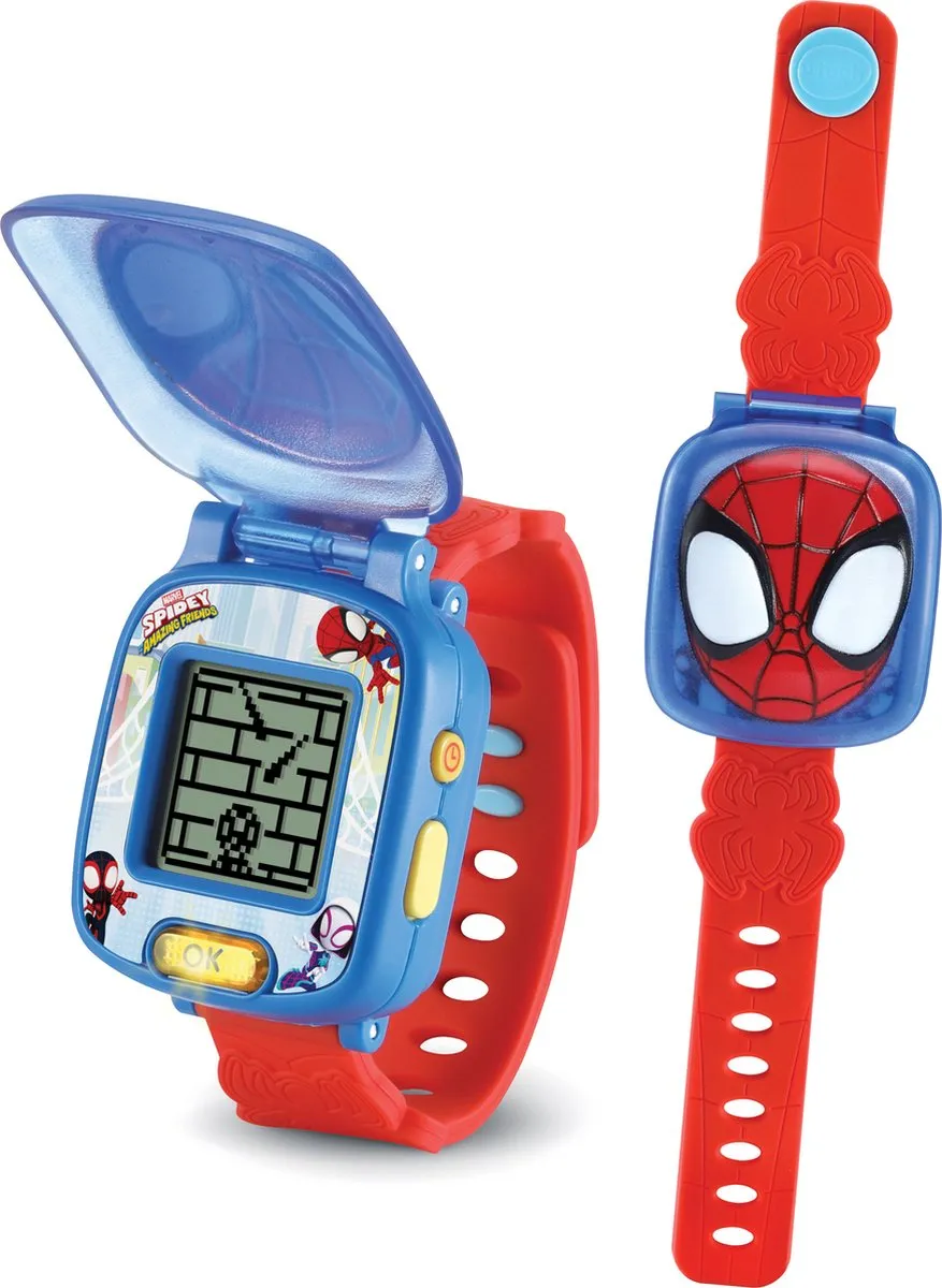 VTech Spidey Learning Watch - Educatief Speelgoed - Maak Kennis met Cijfers, Vormen en Problemen Oplossen - 3 tot 7 Jaar speelgoed