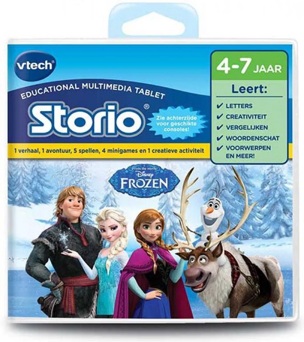 VTech Storio 2 Disney Frozen - Leercomputer Game - 4 Tot 7 Jaar speelgoed