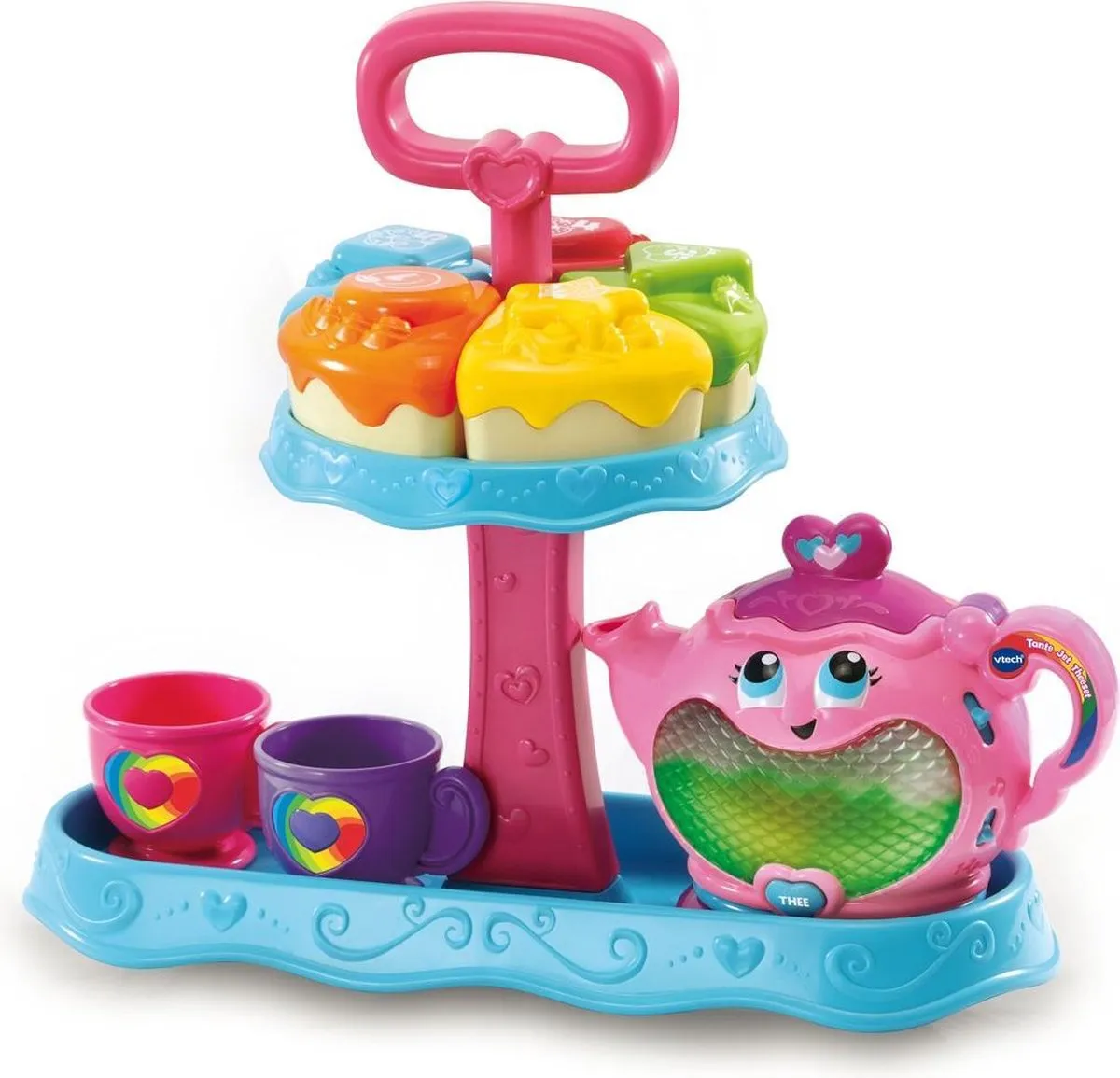 VTech Tante Jet Theeset - Educatief Babyspeelgoed - 1 tot 4 Jaar speelgoed