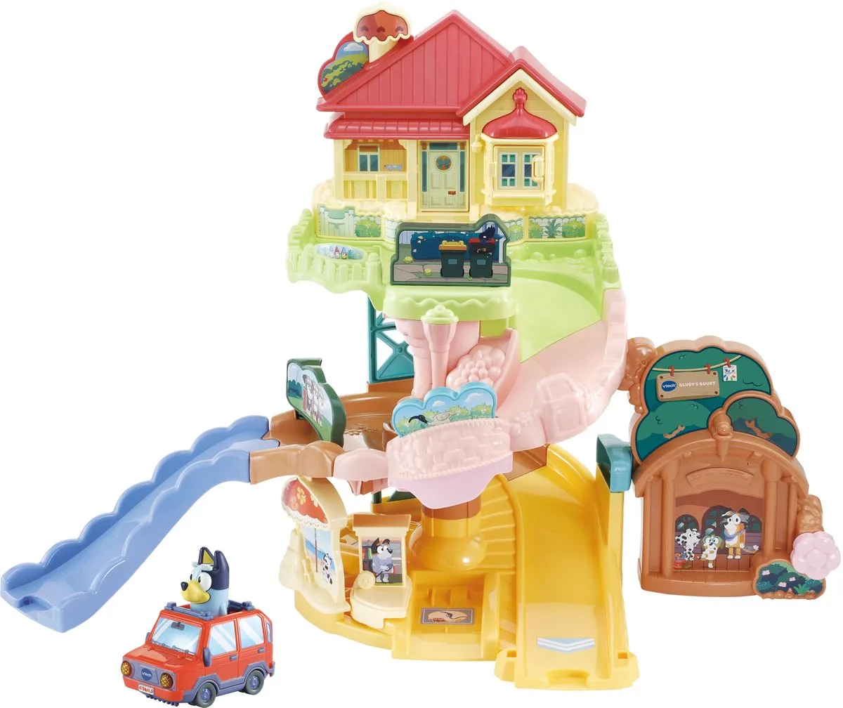 VTech - Toet Toet Auto's Bluey - Bluey's Buurt Speelset speelgoed