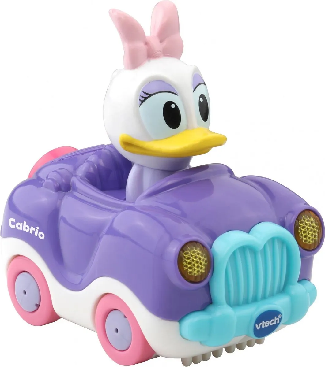 VTech Toet Toet Auto's Disney Edition Katrien Cabrio - Educatief Babyspeelgoed - 1 tot 5 Jaar speelgoed
