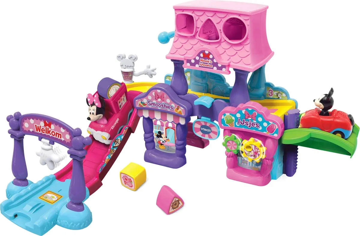 VTech Toet Toet Auto's Disney Minnie's IJssalon - Educatief Babyspeelgoed - 1 tot 5 Jaar speelgoed