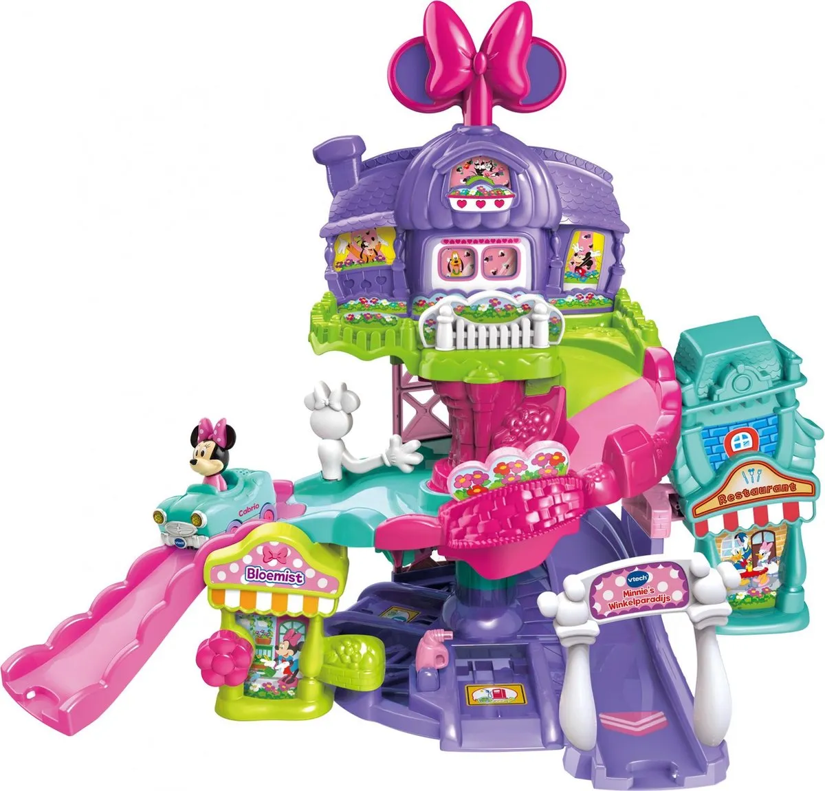 VTech Toet Toet Auto's Disney Minnie's Winkelparadijs - Educatief Babyspeelgoed - 1 tot 5 Jaar speelgoed