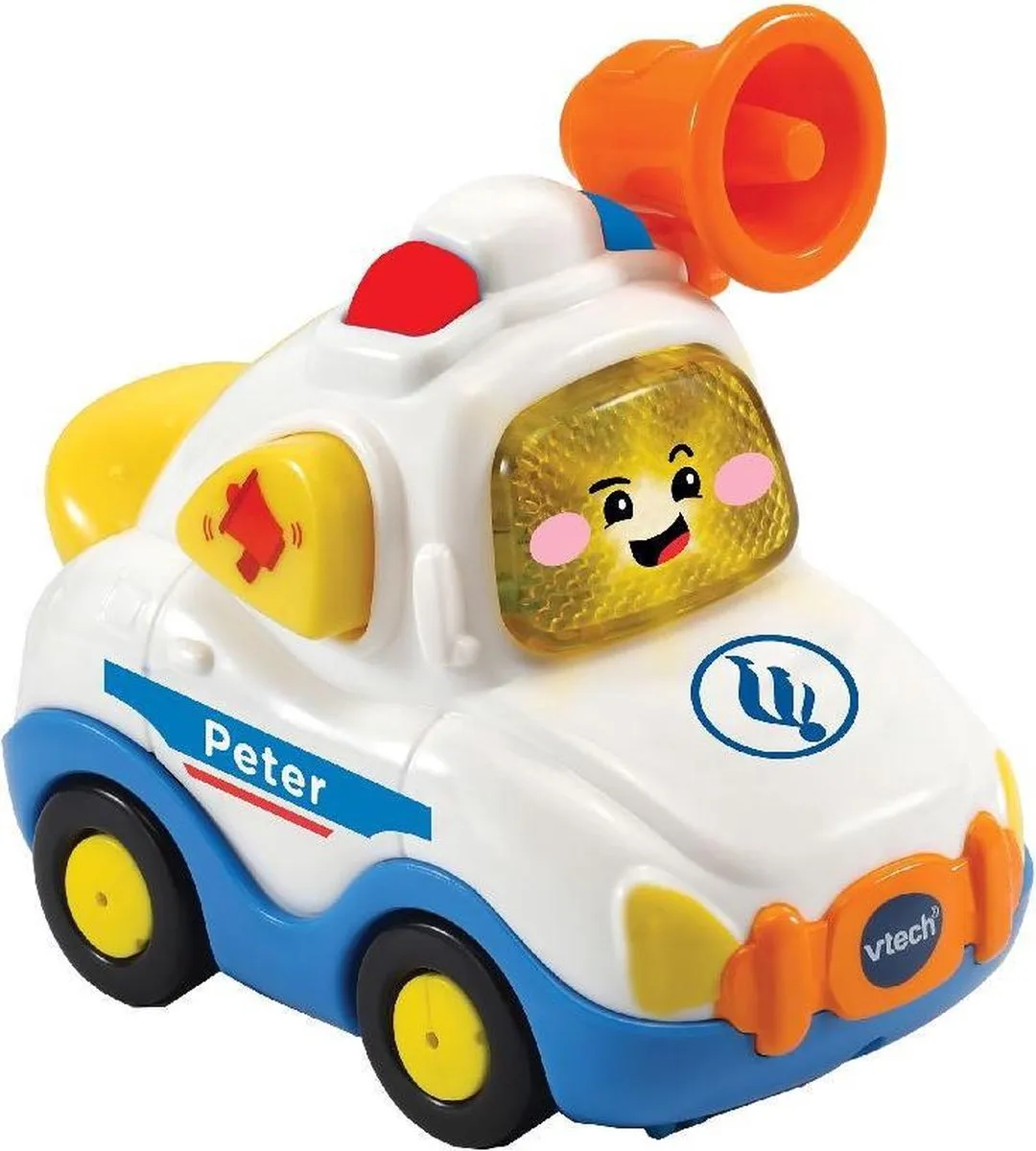 VTech Toet Toet Auto's Peter Politie - Educatief Babyspeelgoed - 1 tot 5 Jaar