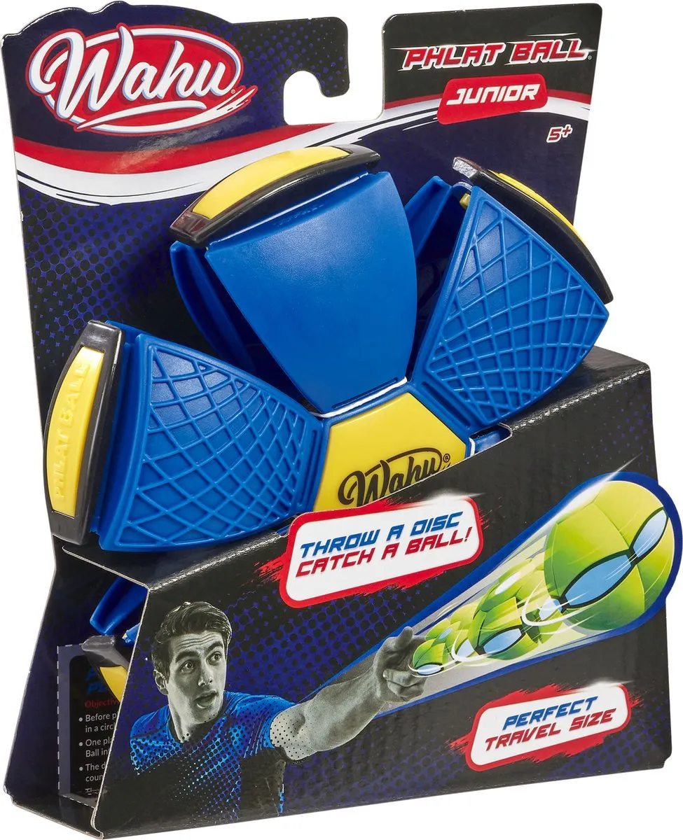 Wahu Phlat Ball Junior - Vang- en werpspel - Blauw speelgoed